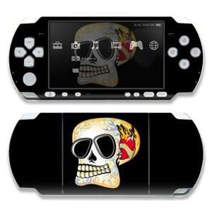  Sony PSP Slim 2000 Decal Skin   Skull 