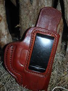 RUGER LCP 380 LEATHER RH ITP IWB INSIDE PANTS HOLSTER w/ COMFORT TAB 