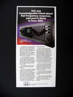 ADC SS 315X Graphic Equalizer 1985 print Ad  
