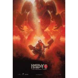 Hellboy 2 The Golden Army (2008) 27 x 40 Movie Poster Style E  