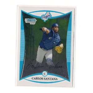    2008 Bowman Chrome Prospects #134 Carlos Santana