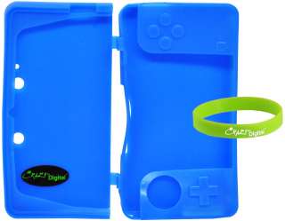 Blue Skin Case Cover Accessory for Nintendo 3DS DS 3D  