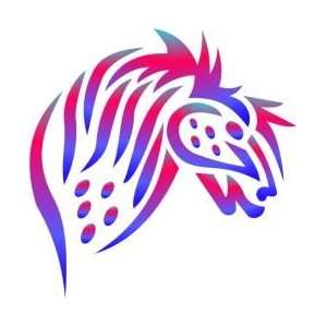    Tattoo Stencil   Wild Horse   #L272: Health & Personal Care