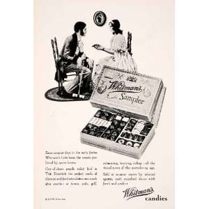  1929 Ad Whitmans Sampler Box Chocolates Candies Candy 