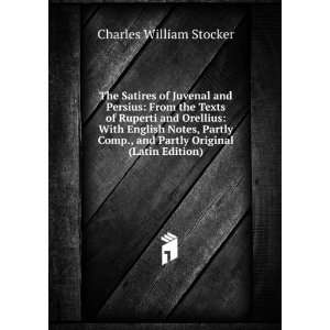   Original (Latin Edition): Charles William Stocker:  Books