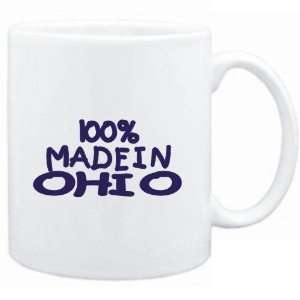  Mug White  100 % MADE IN Ohio  Usa States Sports 