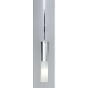   Jazz   One Light Pendant, Metalized Gray Finish with Clear/Satin Glass