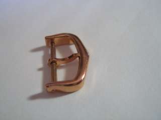 RARE AUTHENTIC 16MM GENTS CARTIER ROSE GOLD PLATED BUCKLE  