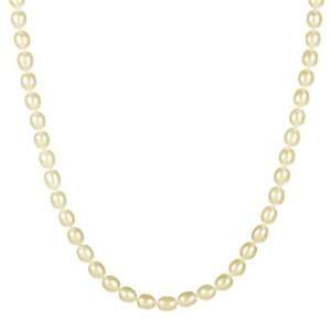  8 9mm White Rice Pearl Endless Necklace 100 Jewelry