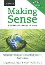 Making Sense in Geography and Environmental Sciences A Students 
