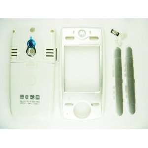  Housing Motorola E680 White/ Silver Cell Phones 