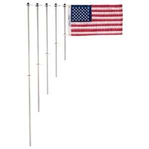   Inch Flag Pole With Charlevoix Clips (30 Inch)