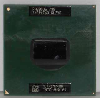 Intel Pentium M Centrino 710 1.4Ghz CPU SL7V5 400Mhz/2M  