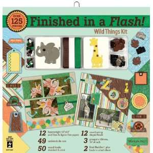  In A Flash Page Kit 12X12 Wild Things   631614: Patio, Lawn & Garden