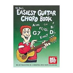  Mel Bay Easiest Guitar Chord Book Musical Instruments