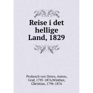   , 1795 1876,Winther, Christian, 1796 1876 Prokesch von Osten Books