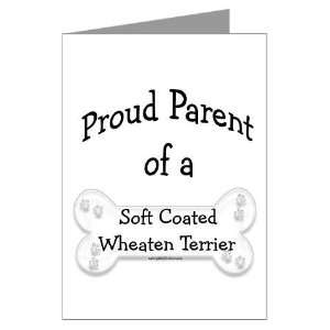 Wheaten Proud Parent Greeting Cards Pk of 10 Pets Greeting Cards Pk of 