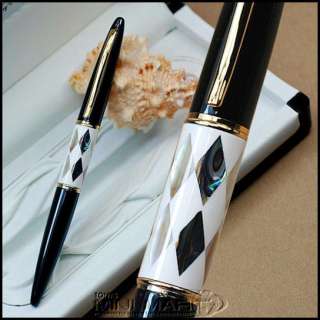 JINHAO 515 MOTHER OF PEARL F HOODED NIB FOUNTAIN PEN  