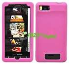 Hot Pink Solid Accessory Cover for Motorola Flipside  