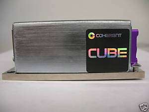 Used Coherent Cube Laser System,405 nm,50mW,Elliptical  