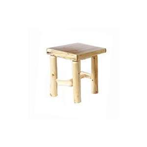  Rocky Mountain End Table in Natural: Furniture & Decor