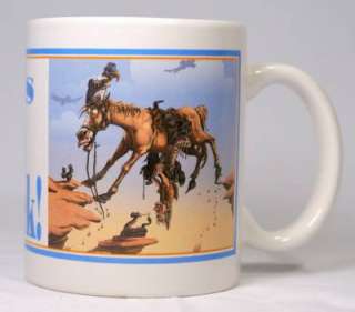 Leanin Tree Funny Cowboy Horse Cup Mug Helluva Week  
