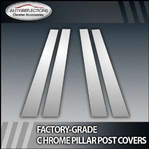  09 12 Bmw 7 Series 4Pc Chrome Pillar Post Covers 