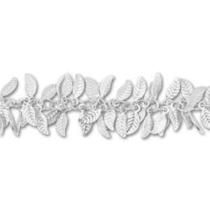  Silver Plated Leaf Chain Arts, Crafts & Sewing