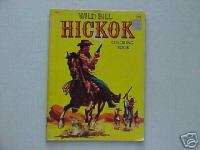 Vintage Playmore 1978 Wild Bill Hickok coloring book  