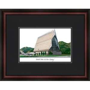 Air Force Academy Falcons Framed & Matted Campus Picture