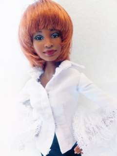   repaint OOAK  Whitney Houston  wigged   5 day auction !!!  