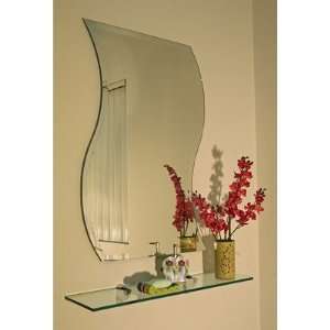  Regency Hudson Frameless Mirror: Home & Kitchen