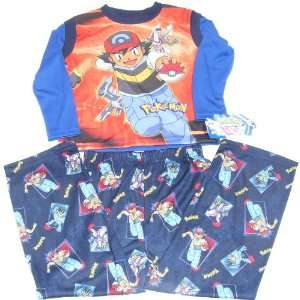 Pokemon Ash Palkia Dialga Pajamas PJs Size 4