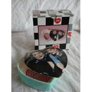  I Love Lucy Friends Forever Ceramic Heart Box by Vandor 