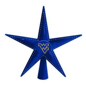  9.5 NCAA West Virginia Mountaineers Metal 5 Point Star 