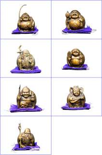 Takaoka Metal Sculpture THE SEVEN GODS OF FORTUNE  