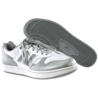 New Balance White & Silver Skate Shoes for Men 7.5D  