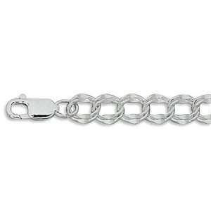   Inch Large Charm Bracelet   9.0mm Wide: West Coast Jewelry: Jewelry