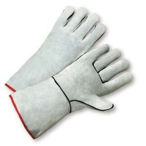 West Chester Leather Welder ONE RIGHT HANDED Grey Cowhide Gloves 