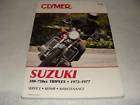 suzuki clymer manual gt 380 750cc triples triple 