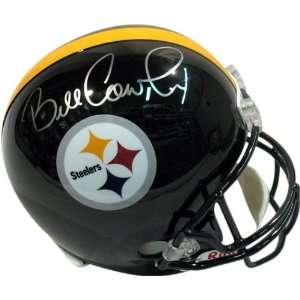  Autographed Bill Cowher Helmet   Replica Sports 