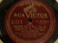  VICTROLA 78 RPM RECORDS RASOUMOUSKY BEETHOVEN QUARTET ALBUMS MUSIC