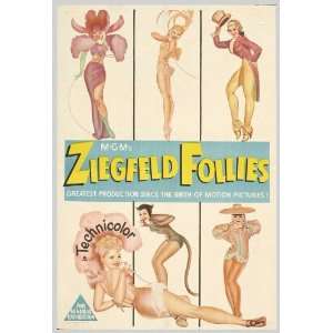  Ziegfeld Follies (1946) 27 x 40 Movie Poster Australian 