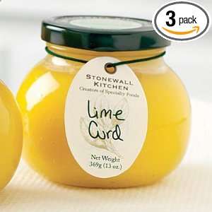 Stonewall Kitchen Lime Curd, 11.5 Ounce Bottle (Pack of 3)  
