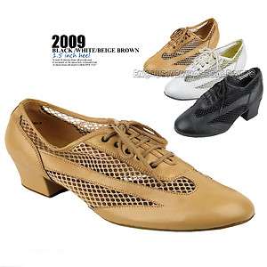   & Latin Black, Beige Brown, White Womens Dance Shoes Style 2009
