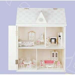    Teamson Design Corp. 7Pcs Dining room Set (For Doll House): Baby