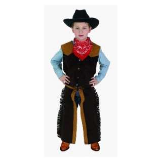   : Jr Cowboy Suit Child Costume Size 4 6 (DCB 46)(DA10): Toys & Games
