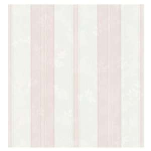   And White Stripe with Scroll Print Wall Paper SS4092