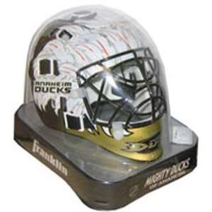 Franklin Anaheim Ducks Mini Goalie Mask:  Sports & Outdoors