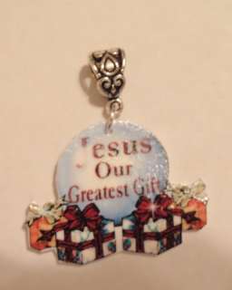 Christmas Pendant holiday,jesus,gifts,presents,dangle  